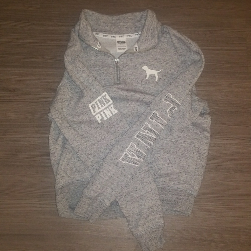 PINK half zip